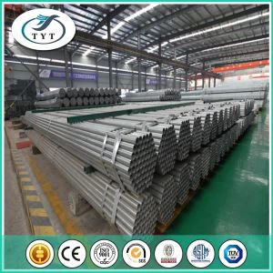 Byggmaterial i byggområdet galvaniserade stålrör för sportutrustning, Agricultural Växthus