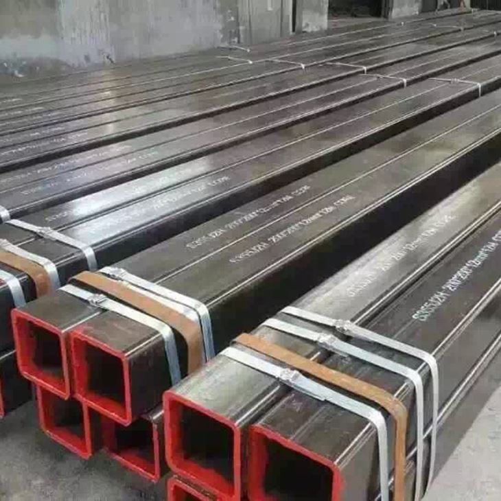ASTM A500 Grade B 50 * 50 Black Hollow Section Square Stålrör