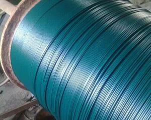 PVC-belagd elektrogalvaniserad / varm DIP-galvaniserad järntråd
