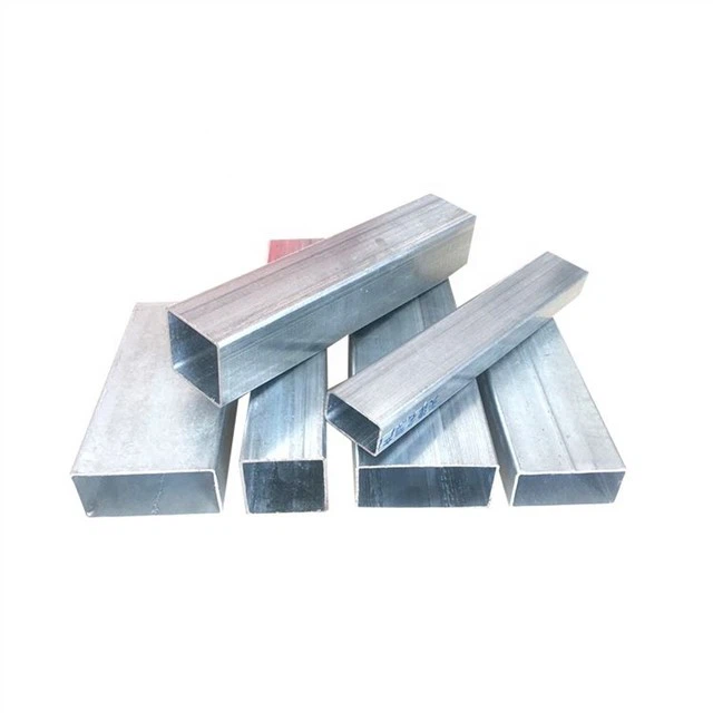 ERW Steel Square Tubing Standard fyrkantigt galvaniserat stålrör
